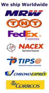 Shipping Options We ship with the following companies