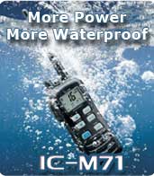 ICOM IC-M71 Handheld VHF
