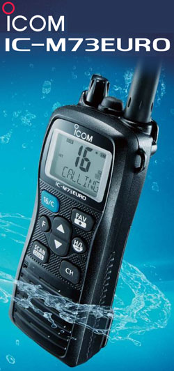 Icom IC-M73 Euro Plus VHF Portátil IPX8