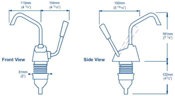 Whale Flipper MK 4 Galley Pump