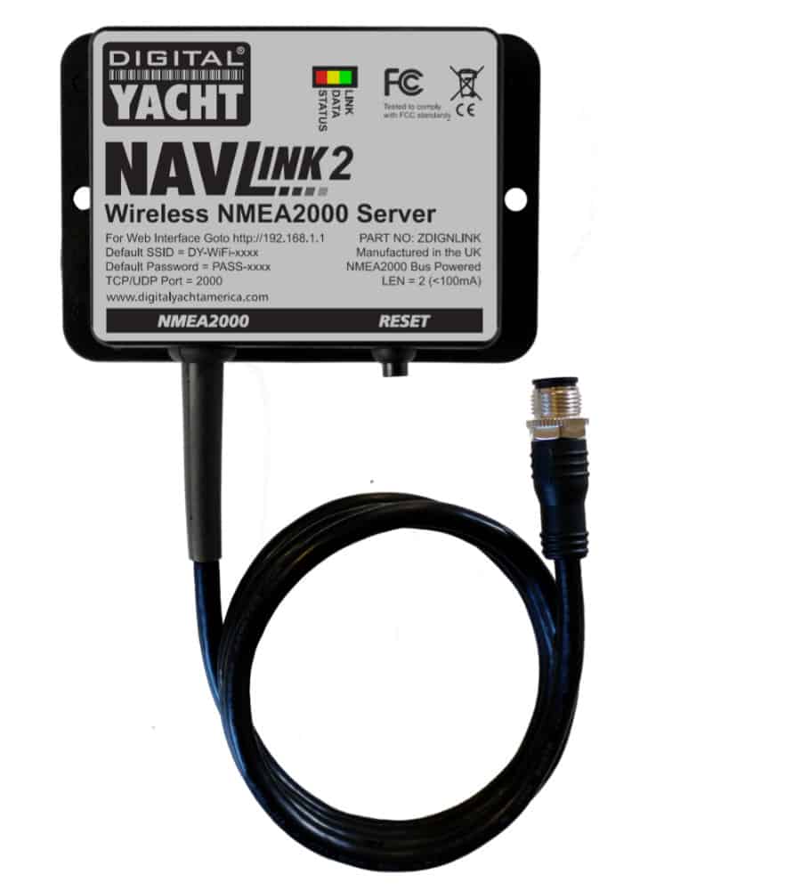 Digital Yacht NavLink 2 NMEA 2000 WiFi Server - bluemarinestore.com