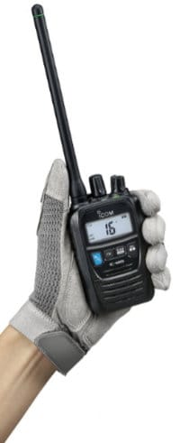 Icom IC-M85E Profesional Hand-Held VHF/PMR Hybrid - bluemarinestore.com