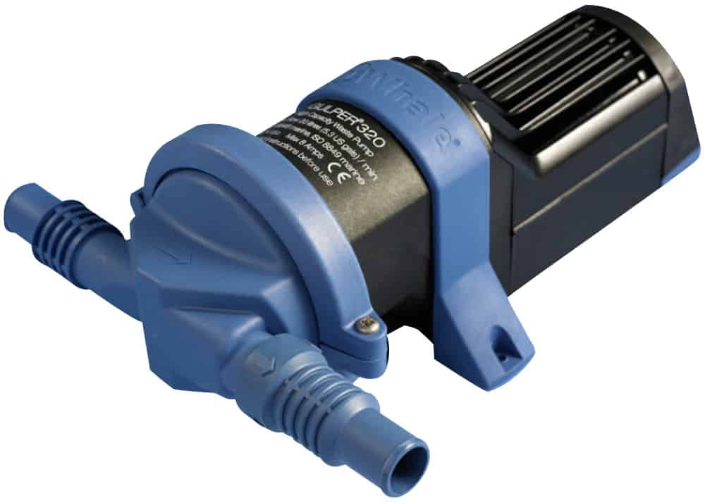 Whale Gulper® 320 Bilge Pump + Strainer - bluemarinestore.com