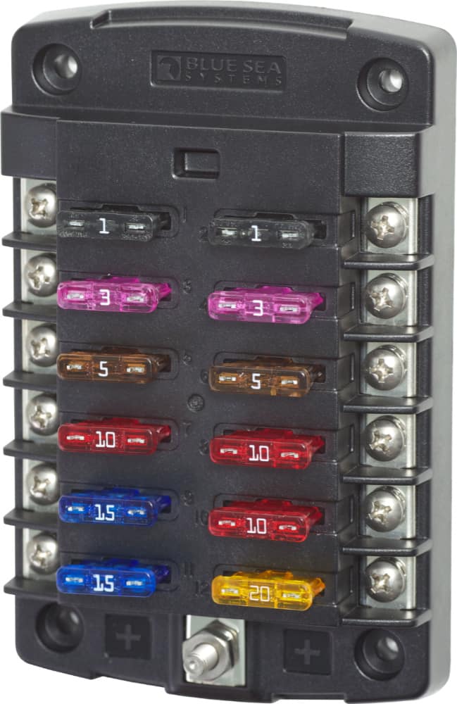Blue Sea Systems St Blade ATO/ATC zekeringsblokken