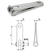 Seldén Extension Link Toggle  Eye-Fork - bluemarinestore.com