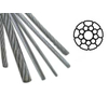 Stainless Steel AISI 316 (A4) 1x19 Compact Strand - bluemarinestore.com