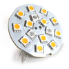 Lunasea 15 LED Red & White ( 2 in 1 ) G4 Bulb - bluemarinestore.com