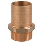 Guidi 1004B Male BSPT Bronze Hose Connector - bluemarinestore.com