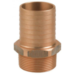 Guidi 1004B Male BSPT Bronze Hose Connector - bluemarinestore.com