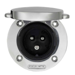 Victron Energy 316 Stainless Shore Power Inlet - bluemarinestore.com
