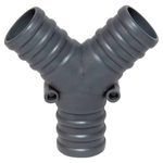 Plastic Y Hose Connector - bluemarinestore.com