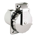 Marinco Easy Lock™ Toma de Alimentación de Acero Inoxidable - bluemarinestore.com