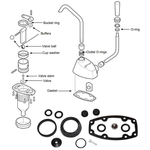 Whale Flipper MK 3 / MK 4 Recambios y Kits de Servicio - bluemarinestore.com