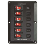 Blue Sea Systems BelowDeck Circuit Breaker Panel - bluemarinestore.com