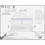 Clamcleat® CL205 Major Nylon Rope Cleat - bluemarinestore.com