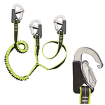 Plastimo Double Elastic Tether - 3 Double Action Safety Hooks - bluemarinestore.com