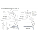 Scanstrut LMB Self-Levelling Backstay Radar Mount - bluemarinestore.com