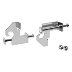 Kit de montaje empotrado Icom MBF-9: dos soportes de montaje con tornillos de apriete