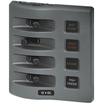 Blue Sea Systems Weatherdeck Waterproof Switch & Fuse Panel - bluemarinestore.com