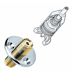 Glomex RA105 Coaxial VHF Deck Fitting - bluemarinestore.com