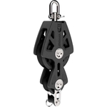 Lewmar Synchro Polea Violin Simple con Arraigo - bluemarinestore.com