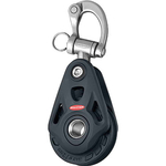 Ronstan Core Block - Single Trunnion Snap Shackle Block - bluemarinestore.com