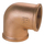 Guidi 0090B 90º Female - Female BSP Bronze Elbow - bluemarinestore.com
