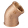 Guidi 0120B 45º Female - Female BSP Bronze Elbow - bluemarinestore.com