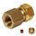 Brass Threaded Straight Compression Coupling - bluemarinestore.com