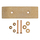 Osculati Placa de Masa de Bronce - bluemarinestore.com