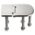 Osculati Precision Cast AISI 316 Stainless Steel Stud Hinge - bluemarinestore.com