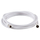 White Braided Nylon Flexible Shower Hose - bluemarinestore.com