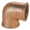 Guidi 0090B 90º Female - Female BSP Bronze Elbow - bluemarinestore.com