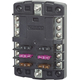 Blue Sea Systems ST Blade Fuse Block with Negative Bus - bluemarinestore.com