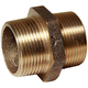 Maestrini Male BSPT Bronze Equal Nipple - bluemarinestore.com