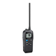 Icom IC-M25EURO EVO floating handheld VHF in black, angled view - bluemarinestore.com