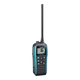 Icom IC-M25EURO EVO floating handheld VHF in marine blue, front view - bluemarinestore.com